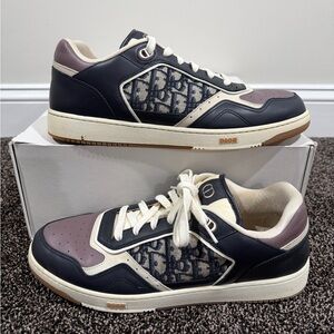Dior x Kim Jones B27 Uptown Oblique Low-Top Sneakers